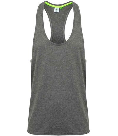 Tombo Muscle Vest - Grey Marl
