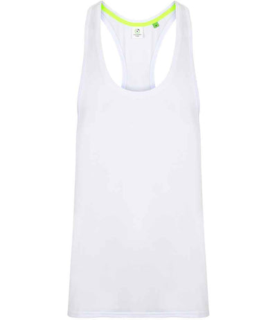 Tombo Muscle Vest - White