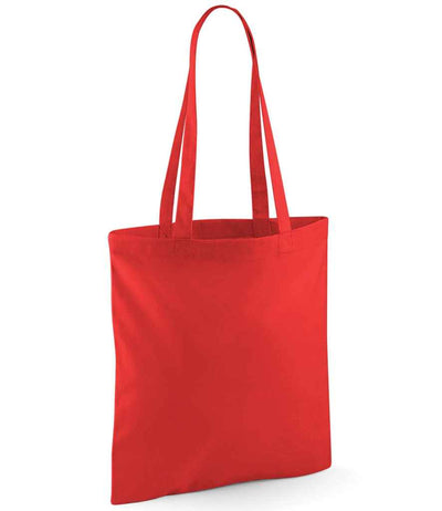 Westford Mill Bag For Life - Long Handles - Bright Red
