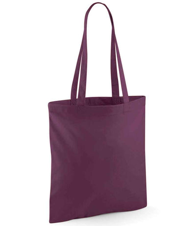 Westford Mill Bag For Life - Long Handles - Plum