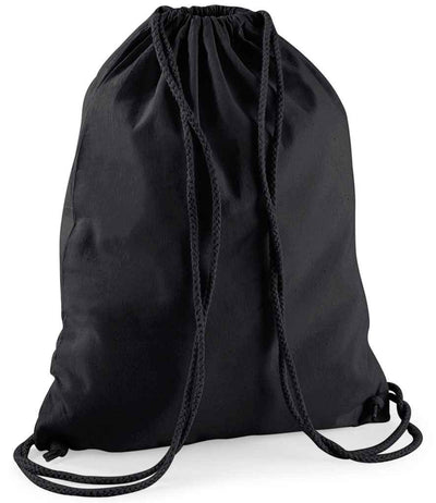 Westford Mill Cotton Gymsac - Black/Black