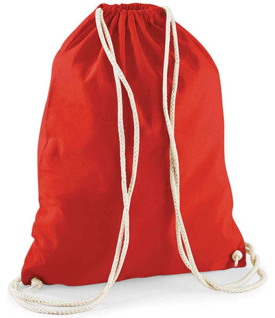 Westford Mill Cotton Gymsac - Bright Red