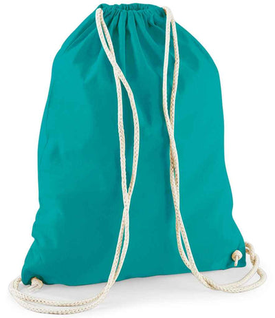 Westford Mill Cotton Gymsac - Emerald