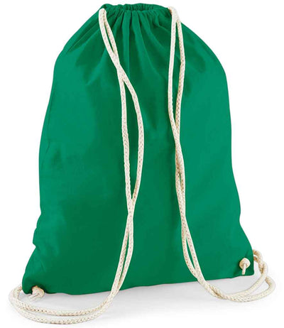 Westford Mill Cotton Gymsac - Kelly Green