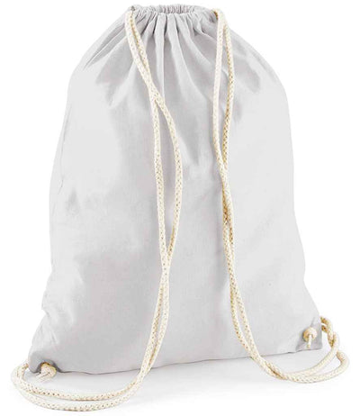 Westford Mill Cotton Gymsac - Light Grey