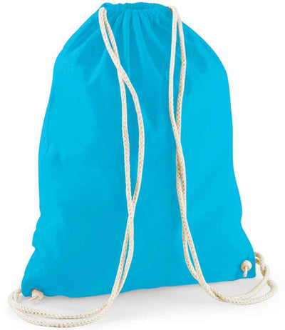 Westford Mill Cotton Gymsac - Surf Blue