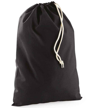 Westford Mill Cotton Stuff Bag - Black