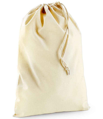 Westford Mill Cotton Stuff Bag - Natural
