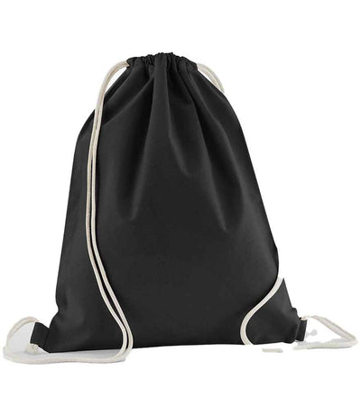 Westford Mill Organic Cotton In Conversion Gymsac - Black