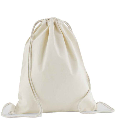 Westford Mill Organic Cotton In Conversion Gymsac - Natural