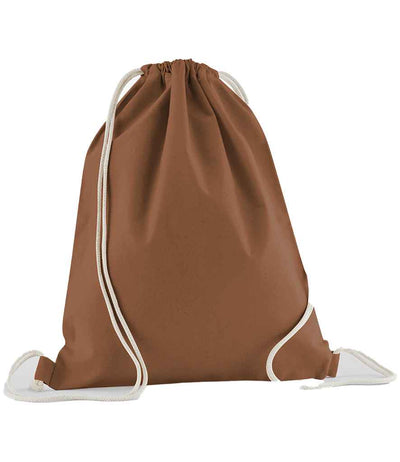 Westford Mill Organic Cotton In Conversion Gymsac - Terracotta