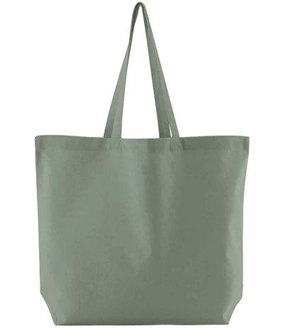 Westford Mill Organic Cotton In Conversion Maxi Bag for Life - Dusty Green
