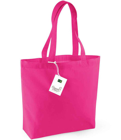 Westford Mill Organic Cotton Shopper - Fuchsia