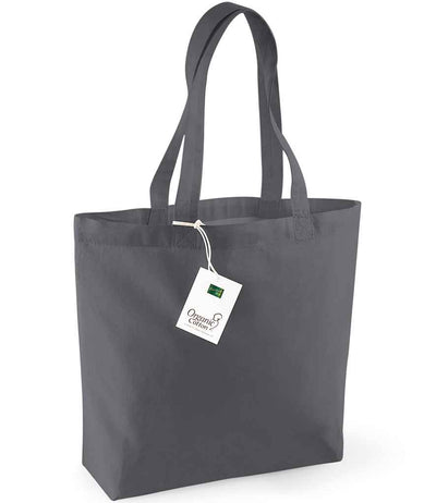 Westford Mill Organic Cotton Shopper - Graphite Grey