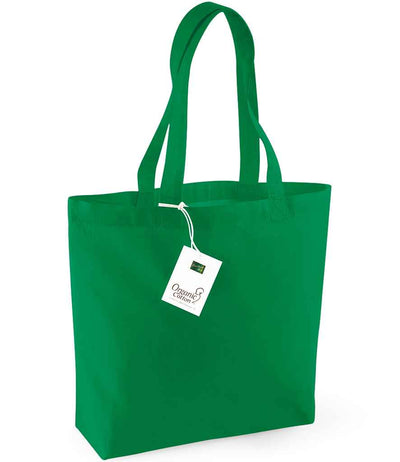 Westford Mill Organic Cotton Shopper - Kelly Green
