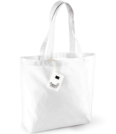 Westford Mill Organic Cotton Shopper - White