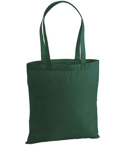 Westford Mill Premium Cotton Tote Bag - Bottle Green