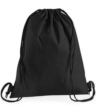 Westford Mill Premium Cotton Gymsac - Black