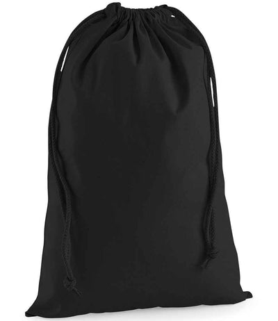 Westford Mill Premium Cotton Stuff Bag - Black