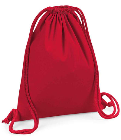 Westford Mill Organic Premium Cotton Gymsac - Classic Red
