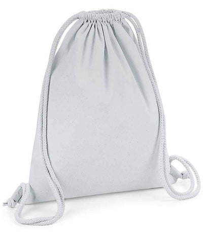 Westford Mill Organic Premium Cotton Gymsac - Light Grey