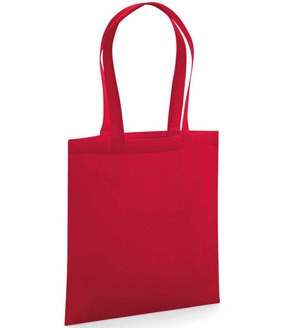Westford Mill Organic Premium Cotton Tote Bag - Classic Red