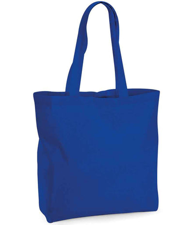 Westford Mill Organic Premium Cotton Maxi Tote Bag - Bright Royal