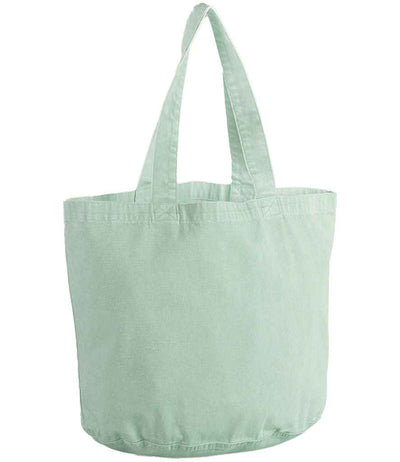 Westford Mill Garment Dyed Shopper - Vintage Aqua