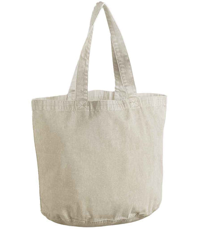 Westford Mill Garment Dyed Shopper - Vintage Sand
