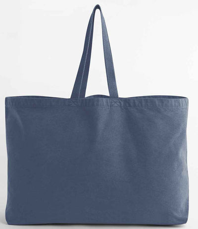 Westford Mill Garment Dyed Oversized Tote Bag - Vintage Denim