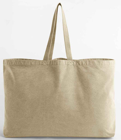 Westford Mill Garment Dyed Oversized Tote Bag - Vintage Sand