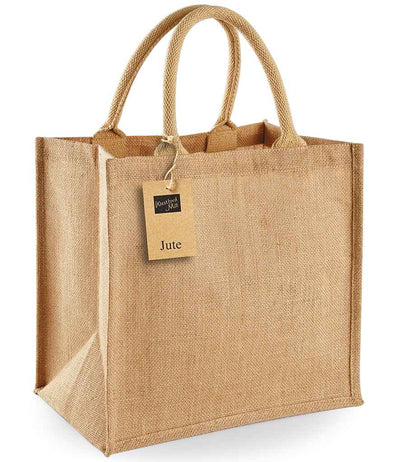 Westford Mill Jute Midi Tote Bag - Natural
