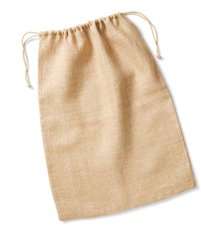Westford Mill Jute Stuff Bag - Natural