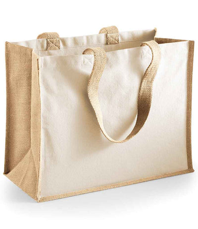 Westford Mill Printers Jute Classic Shopper - Natural