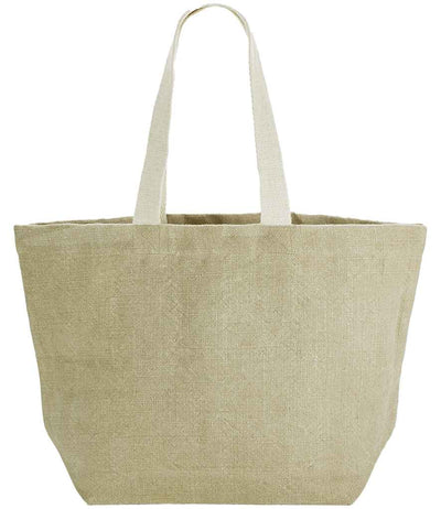 Westford Mill Soft Washed Jute Beach Bag - Natural