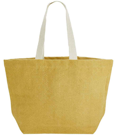 Westford Mill Soft Washed Jute Beach Bag - Saffron