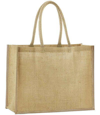 Westford Mill Natural Starched Jute Classic Shopper - Natural