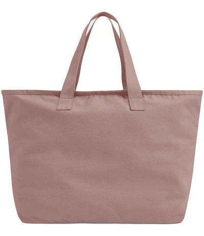 Westford Mill Oversized Heavy Duty Canvas Tote Bag - Rose