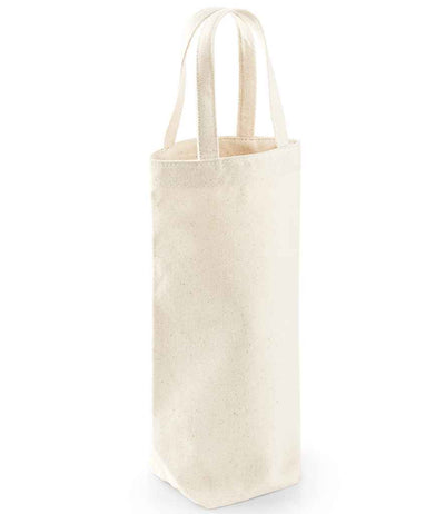 Westford Mill Fairtrade Cotton Bottle Bag - Natural
