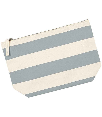 Westford Mill Nautical Accessory Bag - Natural/Grey