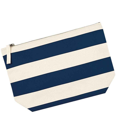 Westford Mill Nautical Accessory Bag - Natural/Navy