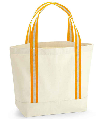 Westford Mill EarthAware® Organic Boat Bag - Natural/Amber