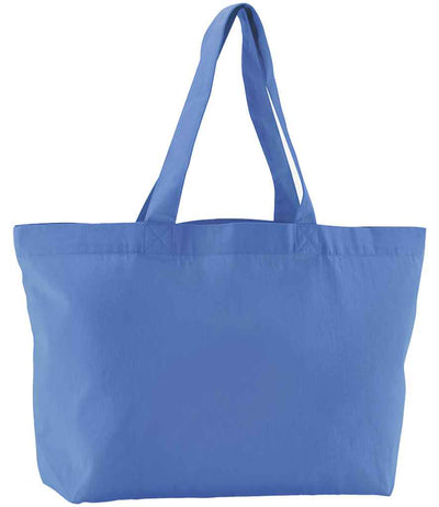 Westford Mill EarthAware® Organic Twill Shopper - Cornflower