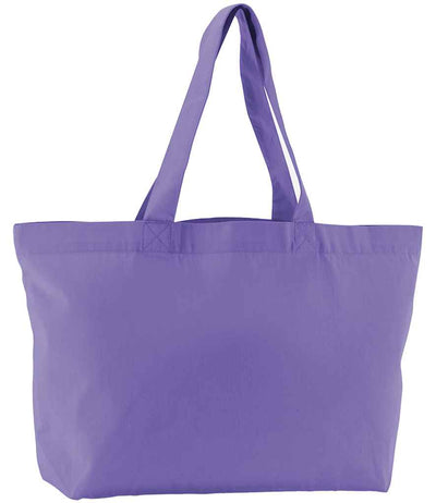 Westford Mill EarthAware® Organic Twill Shopper - Violet