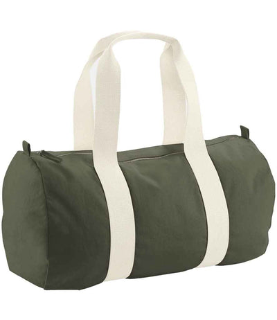 Westford Mill EarthAware® Organic Barrel Bag - Olive Green