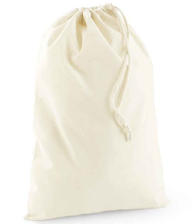 Westford Mill Recycled Cotton Stuff Bag - Natural