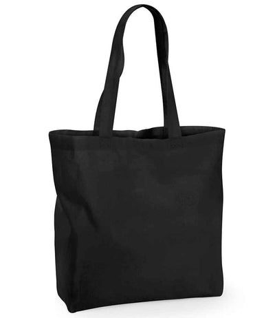 Westford Mill Recycled Cotton Maxi Tote Bag - Black