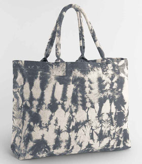 Natural Black Tie Dye