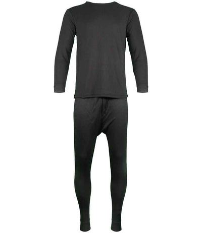 Warrior Thermal Long Sleeve T-Shirt - Black