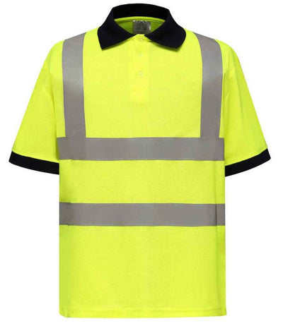 Yoko Hi-Vis Polo Shirt - Yellow